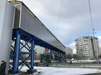 Надземный переход на Транспортной станет резервным